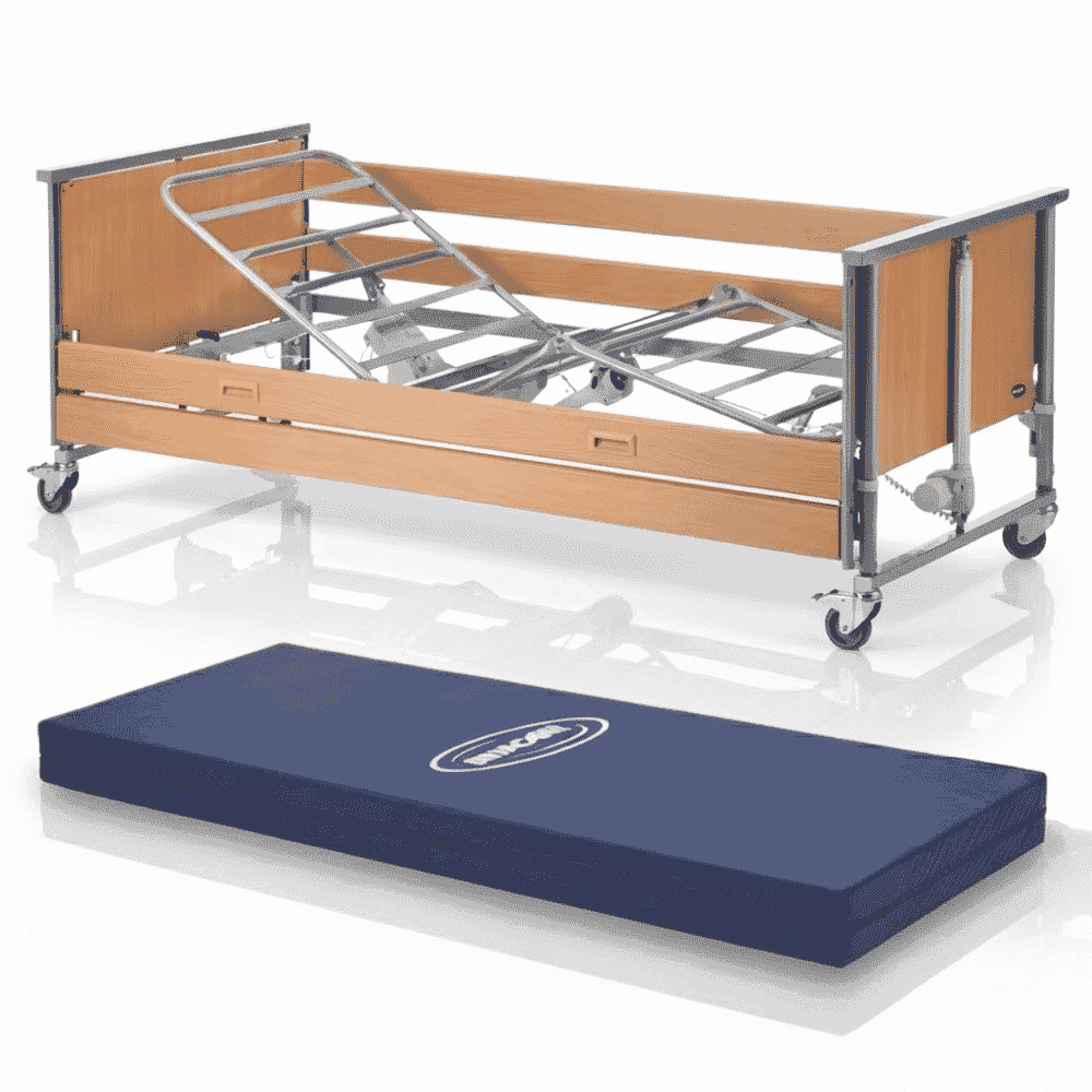 Tilt Profile Bed w/ Med Pressure Risk Mattress