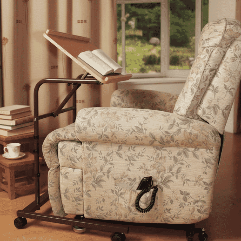 tilting over chair table tilted