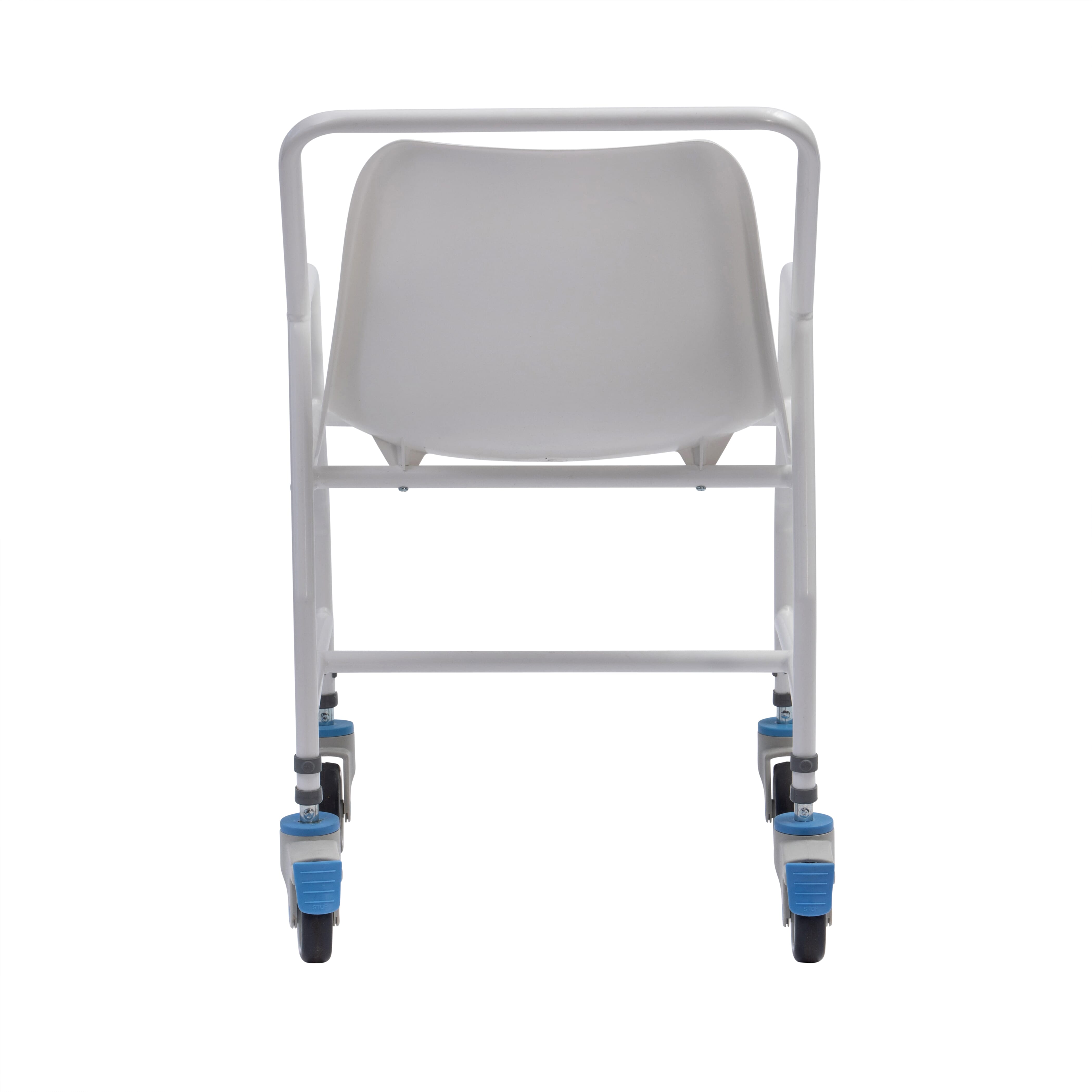 tilton mobile shower chair from behind