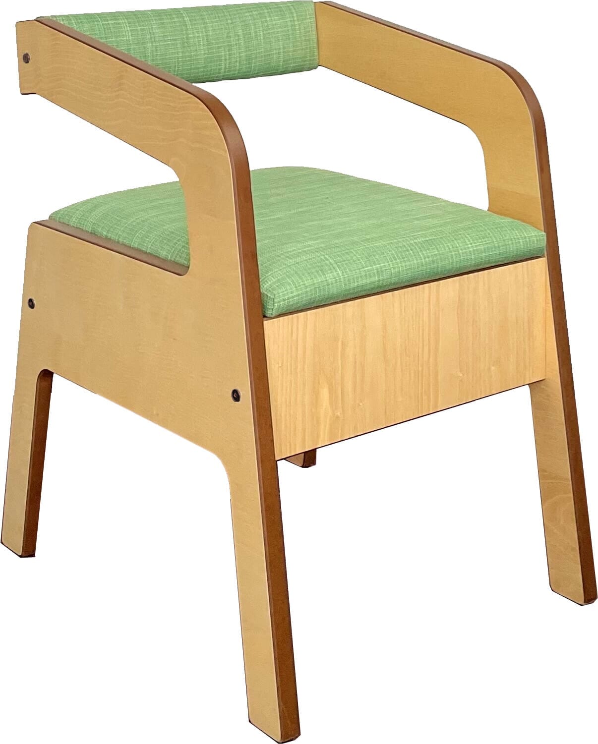 View Timberry Scandi Commode Ash Frame Green Upholstery information