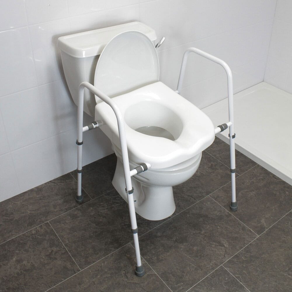 Toilet Frame With Seat, Toilet Surround Frames, Toilet Safety Frame