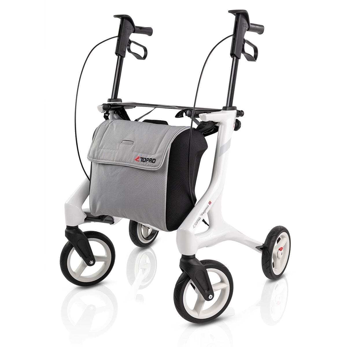 topro pegasus carbon fibre rollator white