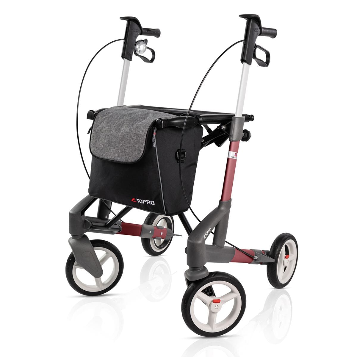 topro troja 5g rollator red