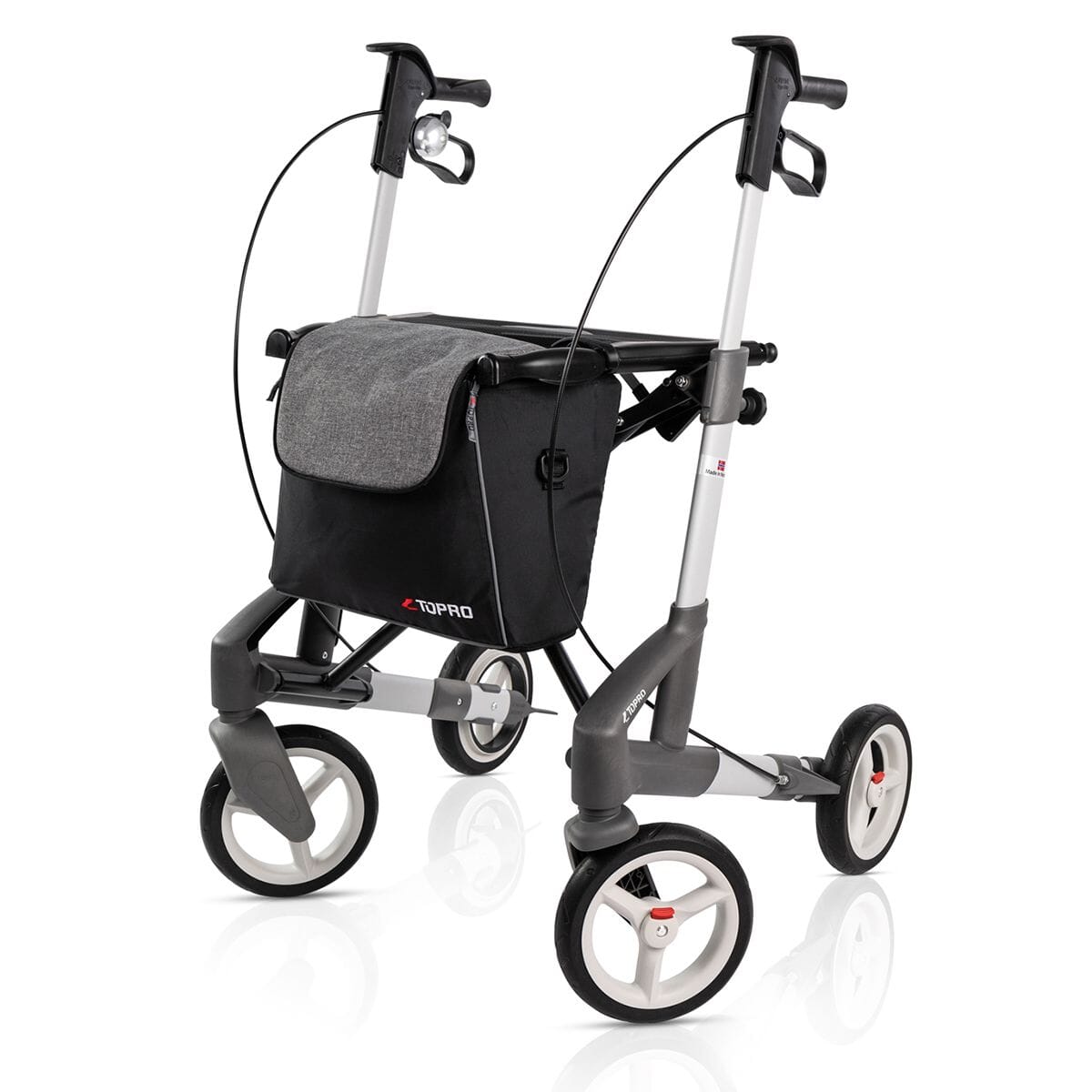 topro troja 5g rollator silver