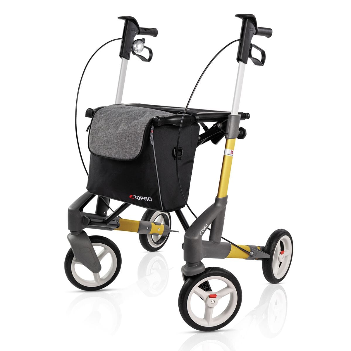topro troja 5g rollator yellow