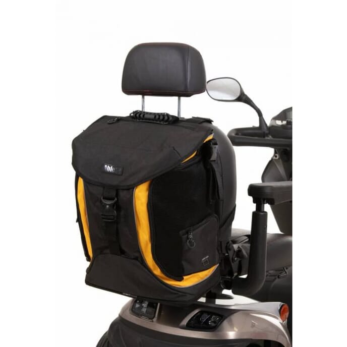 torba go premium scooter and wheelchair bag black gold