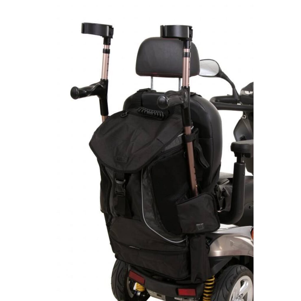 torba go premium scooter and wheelchair bag crutch holders