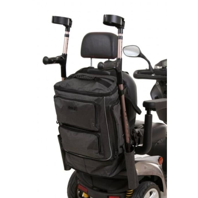 torba luxe go premium scooter wheelchair bag grey black