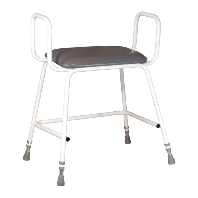 torbay bariatric perching stool with arms