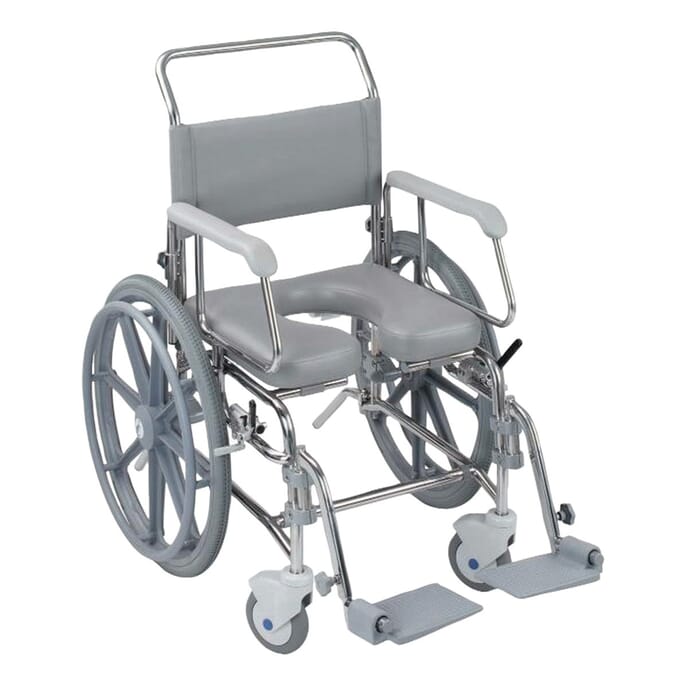 transaqua _ta5_ self propelled shower commode chair