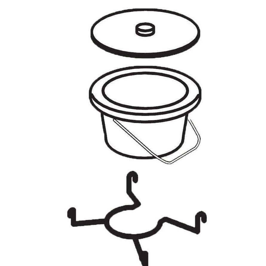 transaqua accesories commode pan