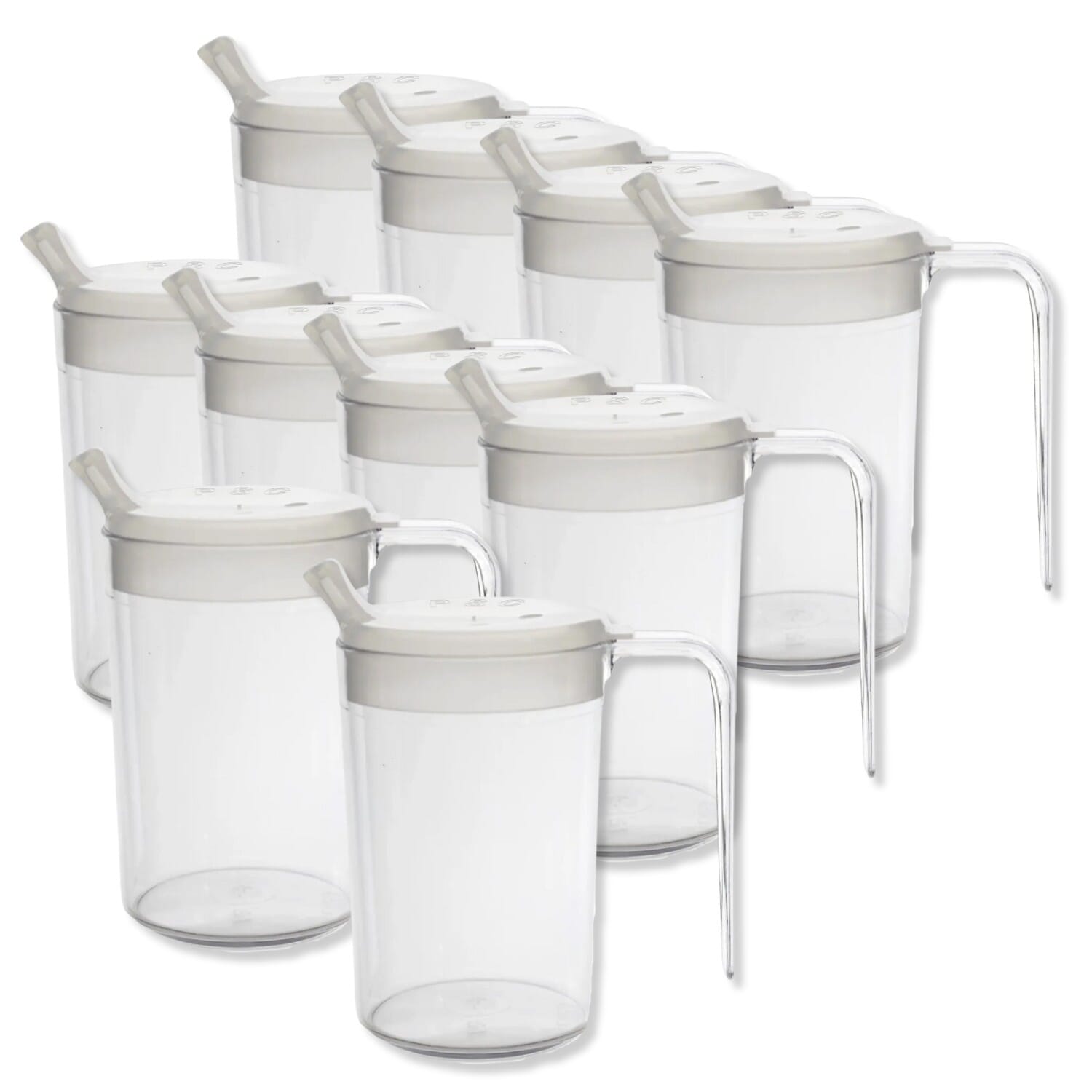 View Transparent Feeding Cup Pack of 10 information