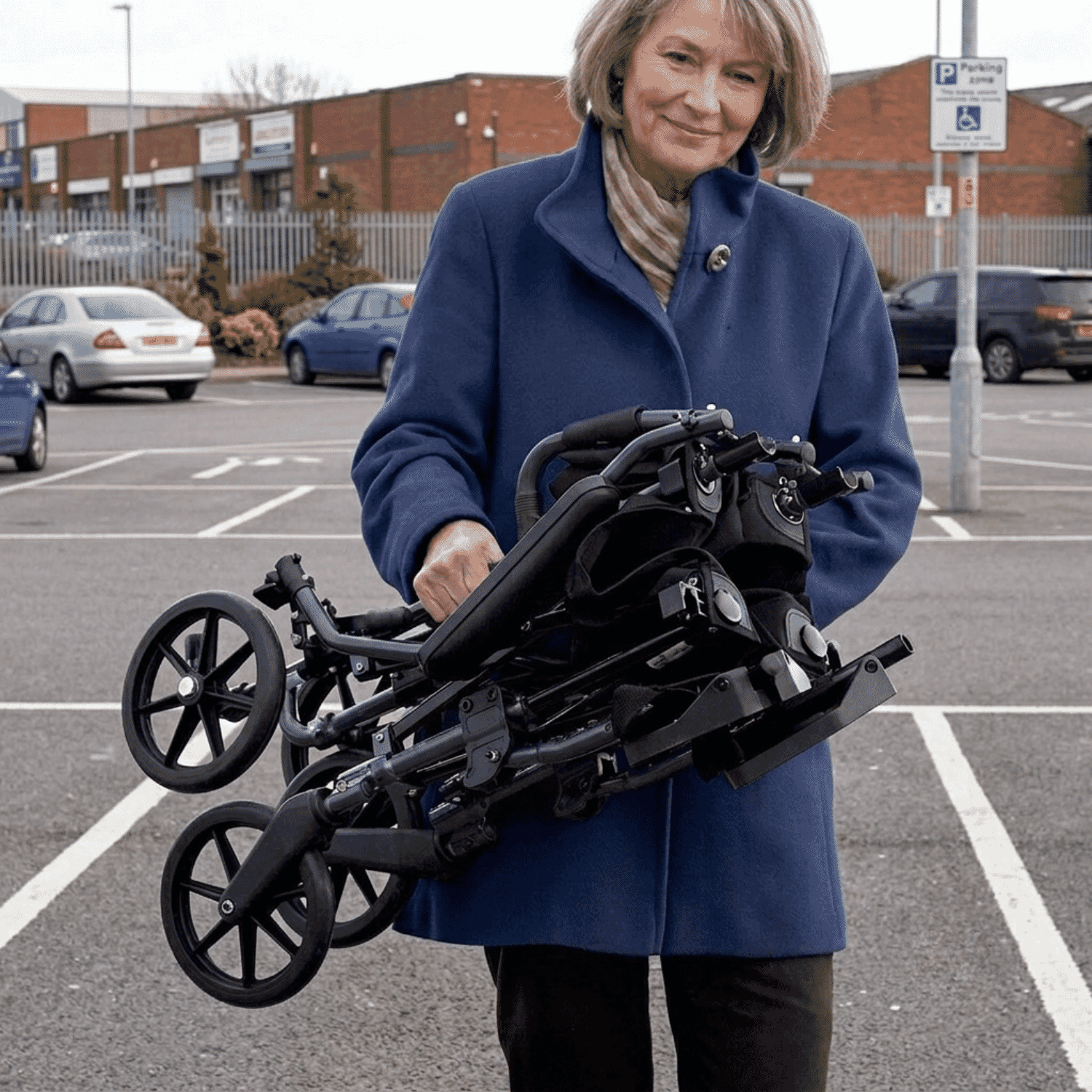 travelite aluminium portable wheelchair carry