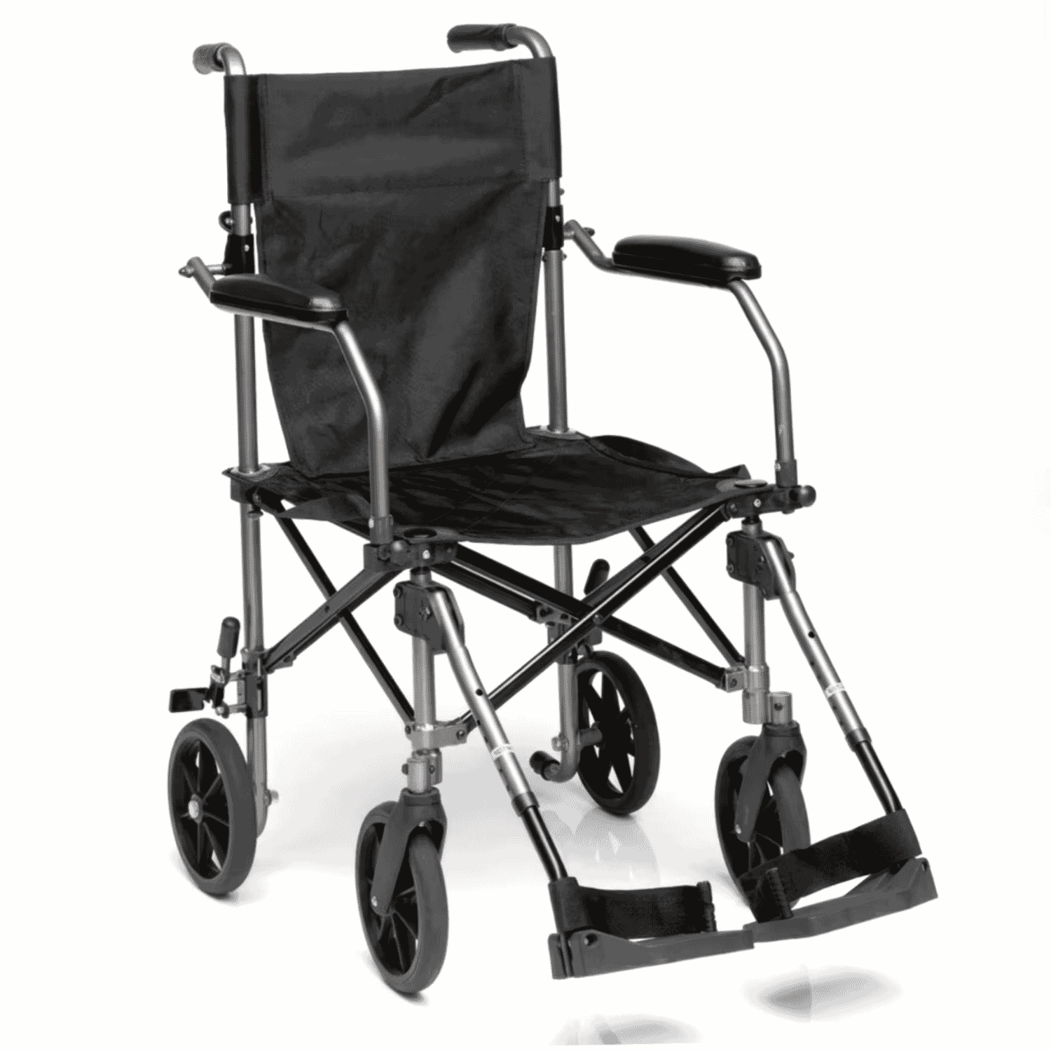 travelite aluminium portable wheelchair front
