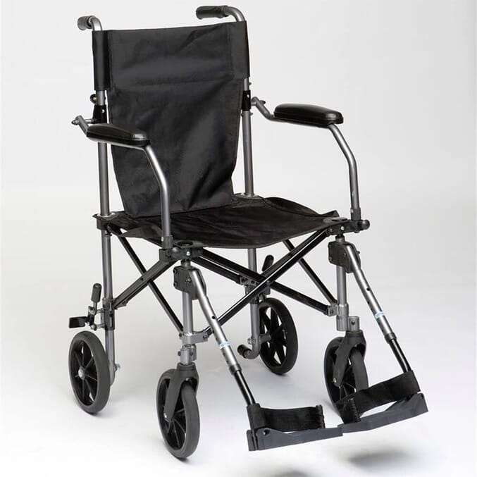 travelite aluminium portable wheelchair