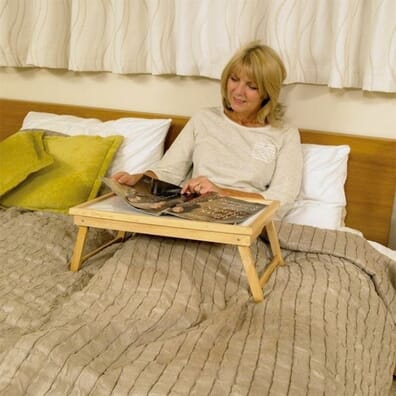 Wooden Bed Tray With Legs