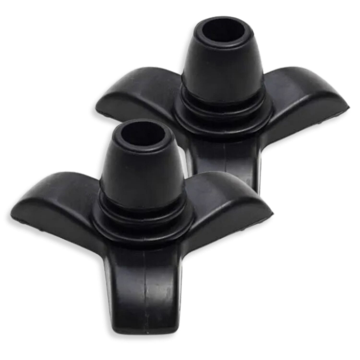 Tri Support Wide Walking Stick Ferrules - Pack of 2