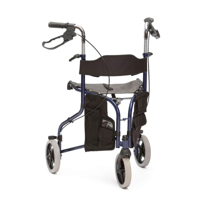 tri walker with seat blue
