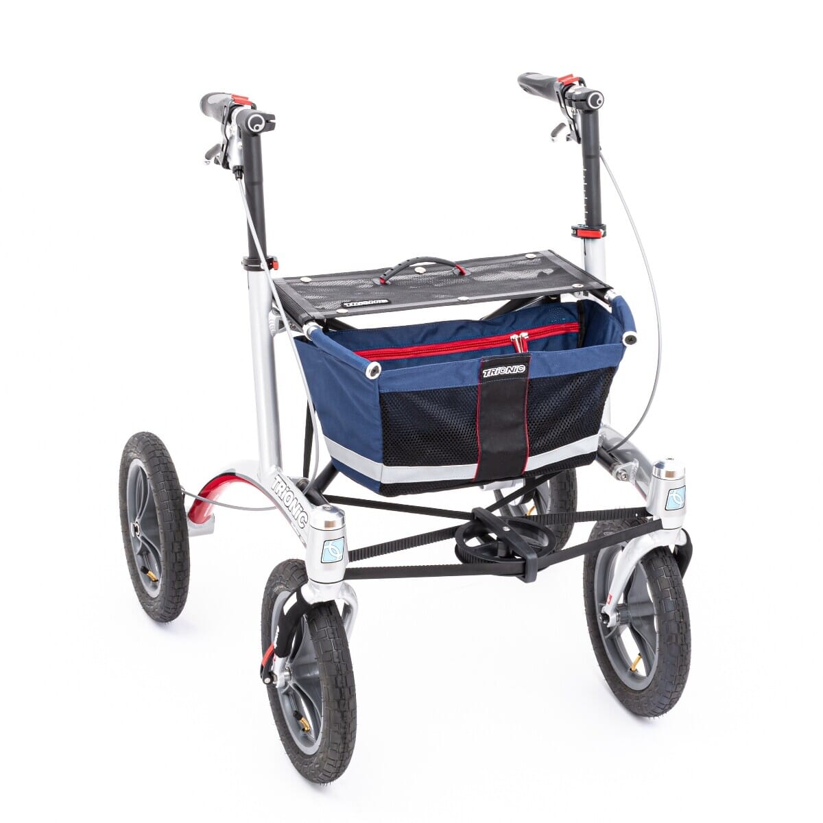 trionic rollator walker 12er navy