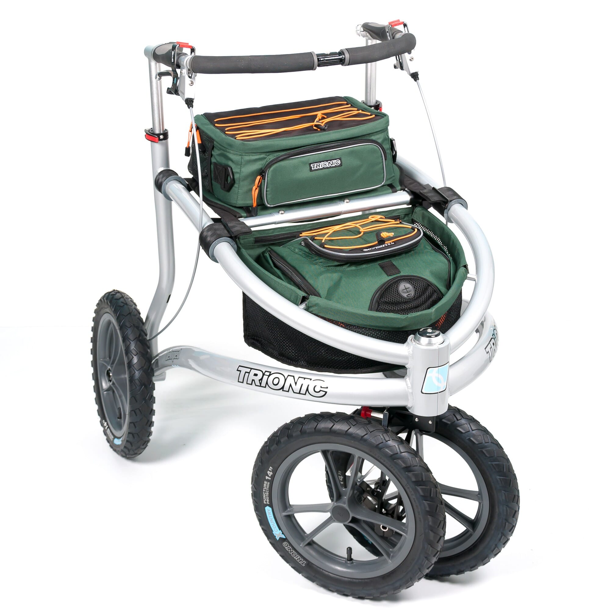 trionic veloped trek 14er green orange