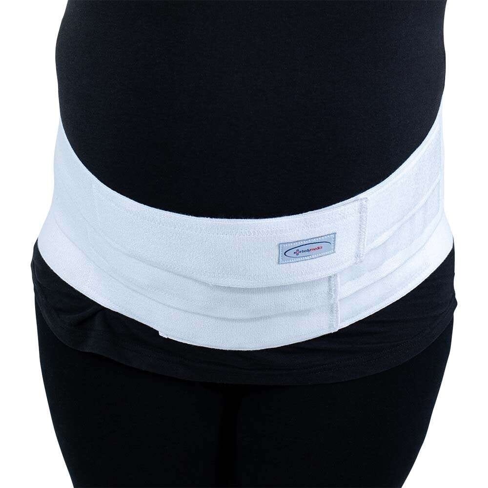triple strap maternity belt from front