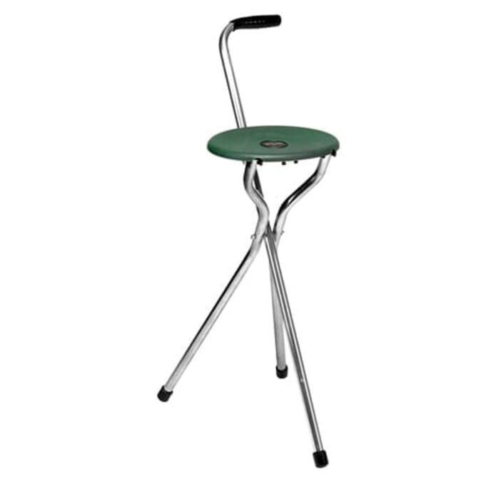 Tripod Fold Seat Walking Stick