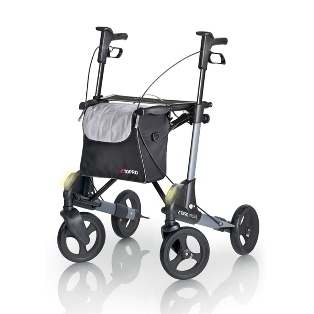 View Troja 2G Four Wheeled Rollator Small Silver information