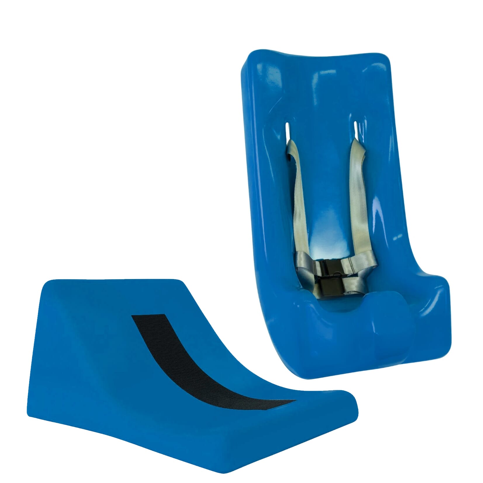 View Tumble Forms Deluxe Floor Sitter Set Medium Blue information
