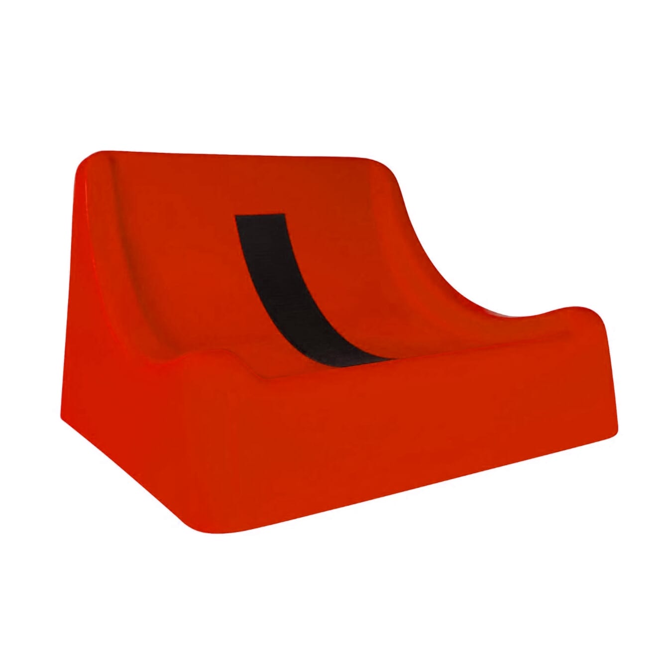 tumble forms floor sitter wedge red x large