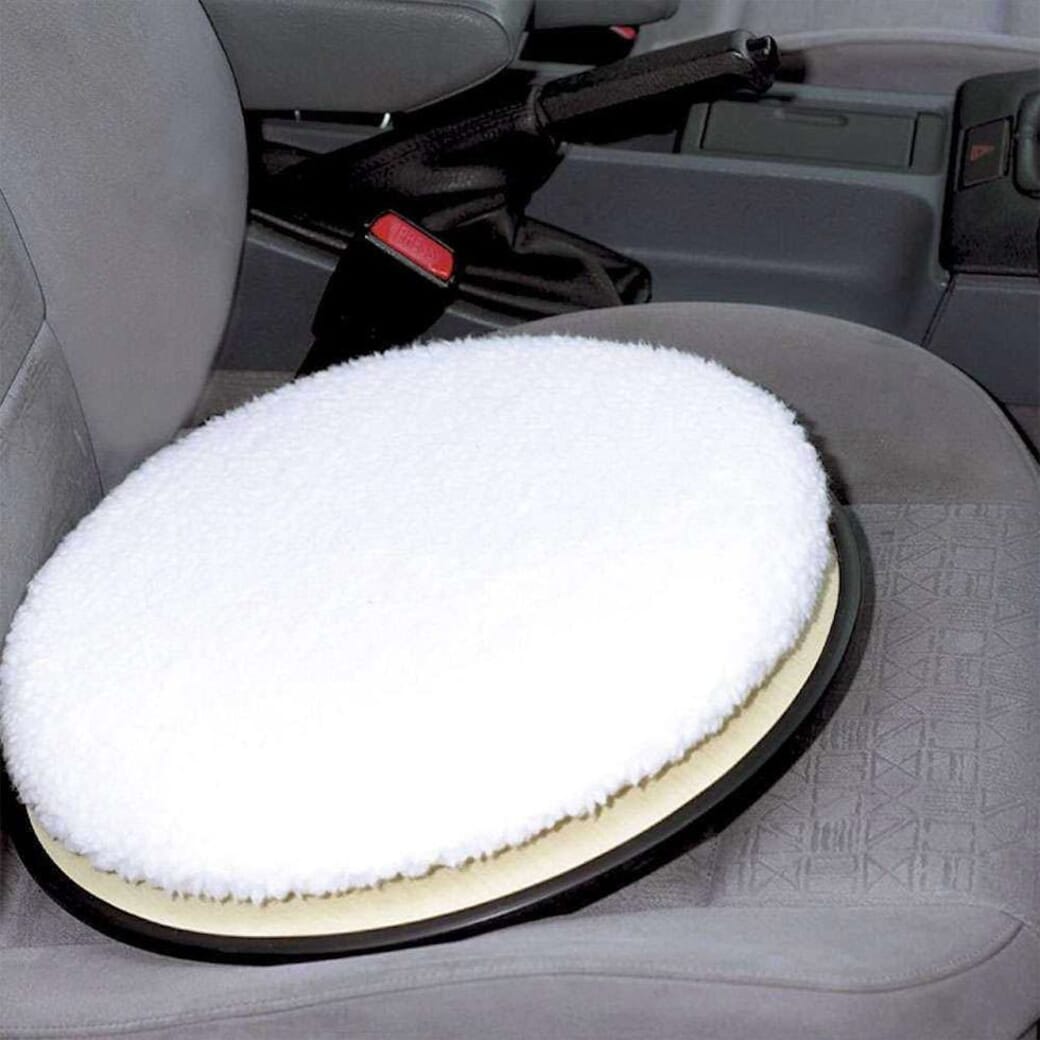 360 Degree Rotation Cushion Car Swivel Seat Chair Pain Relieving Seat Pad  Mobility Aid Moving Part