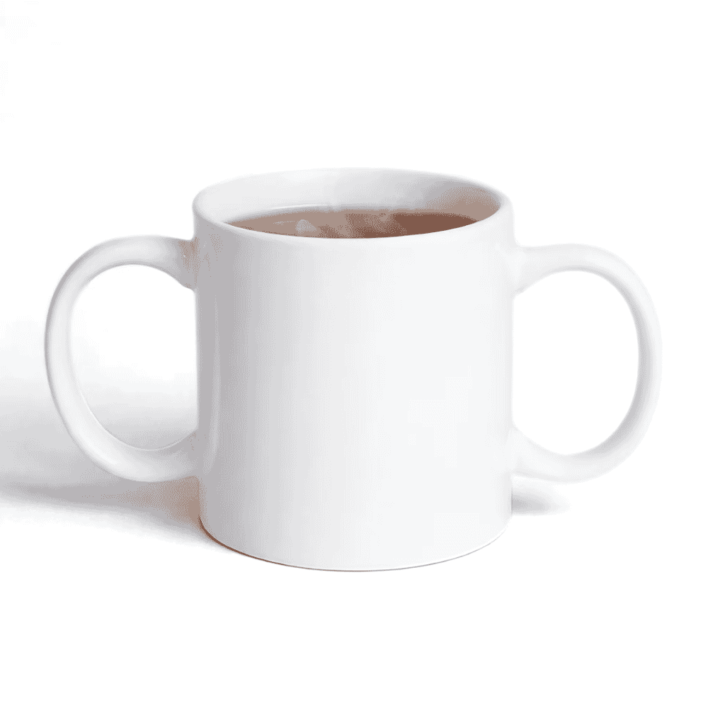 Two Handled Drinking Mug