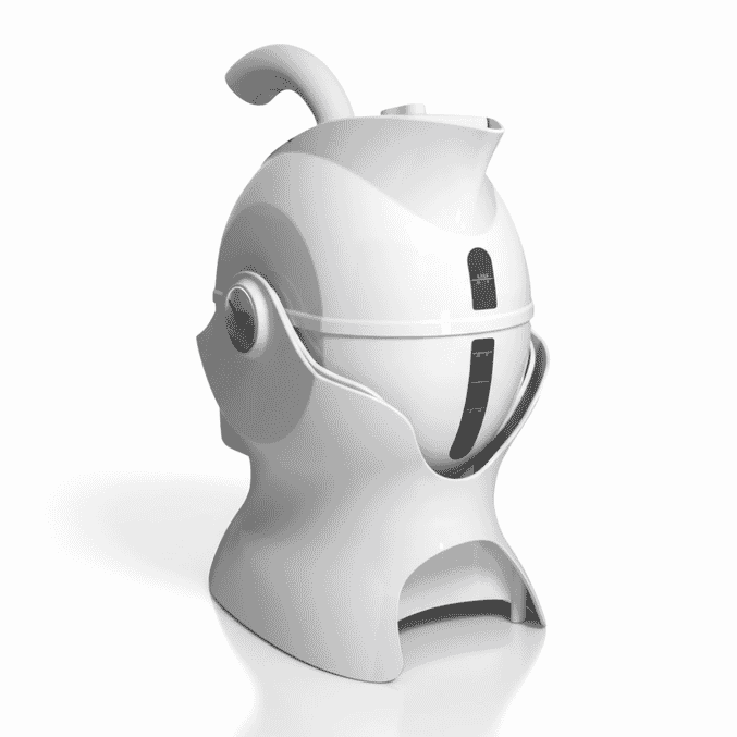 uccello ergonomic easy pour kettle and tipper white
