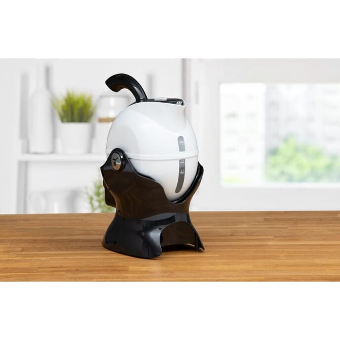 uccello kettle black white