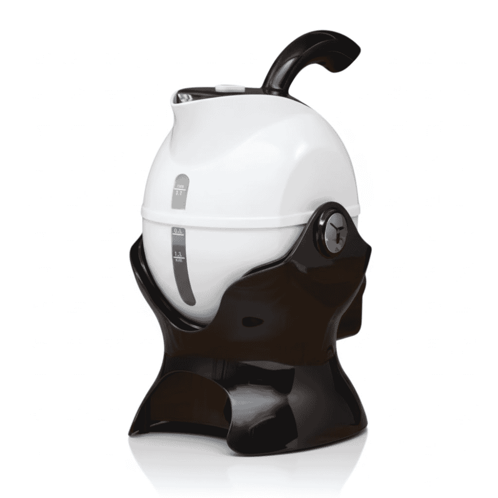 uccello kettle black white