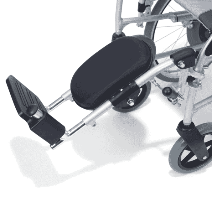 ultra lightweight wheelchair left elevating footrest