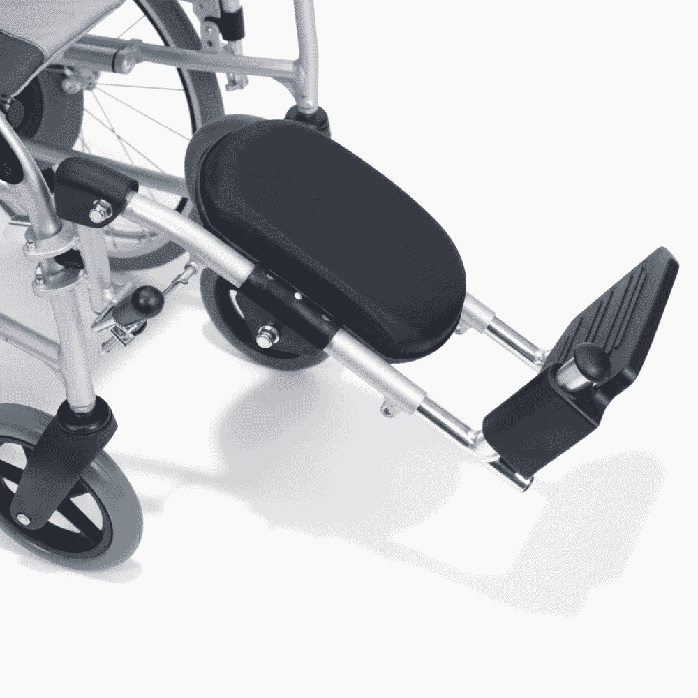 ultra lightweight wheelchair right elevating footrest