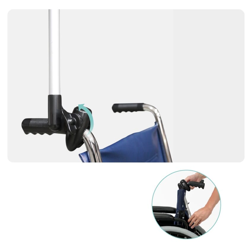 umbrella holder wheelchair