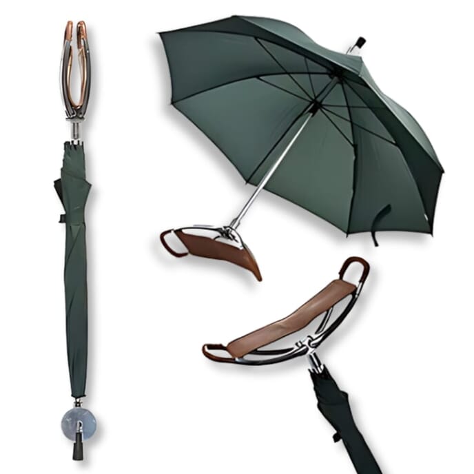 umbrella shooting stick