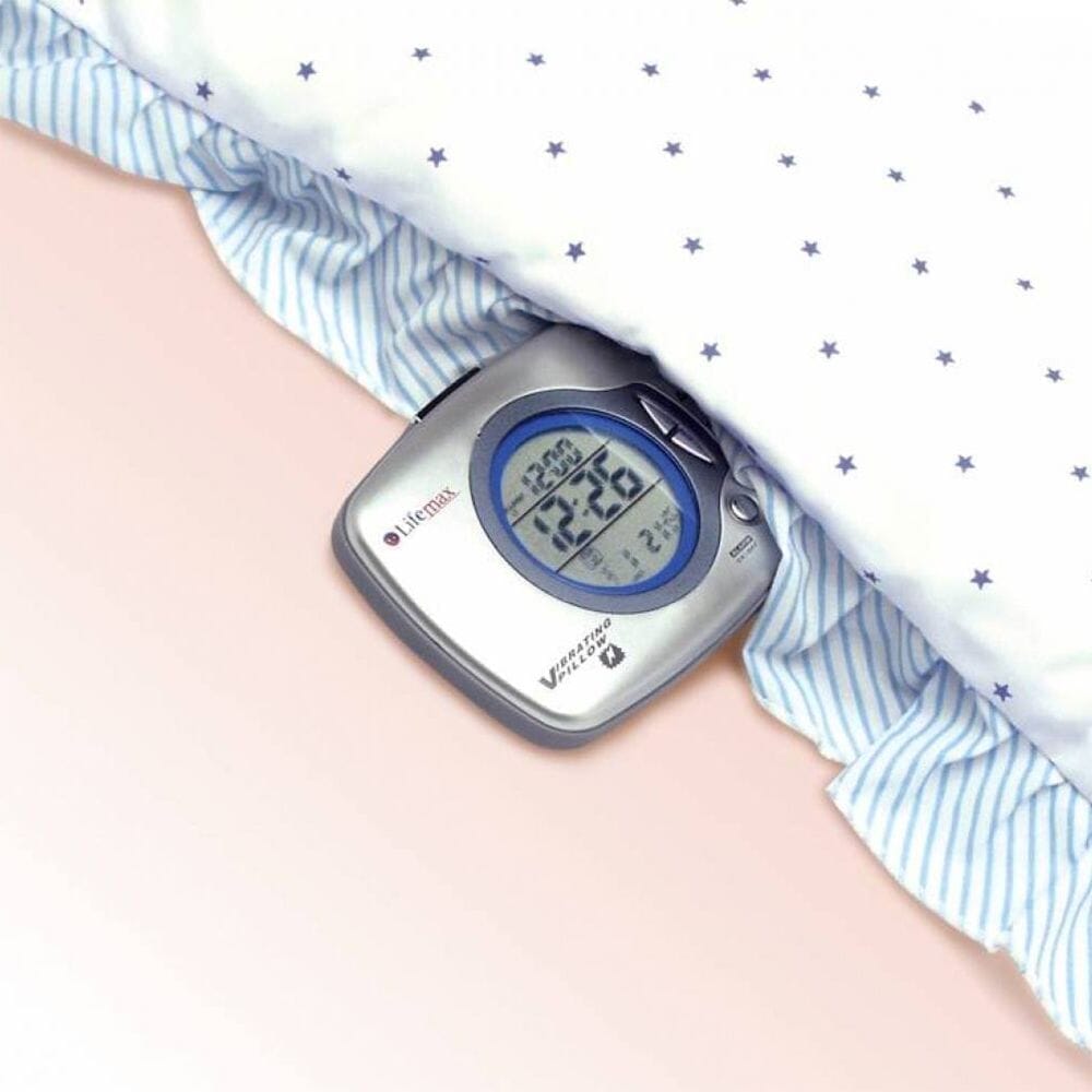 under pillow vibration alarm clock lifestyle
