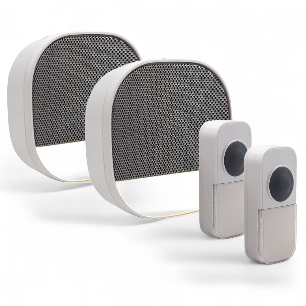 View UniCom Battery Free Door Chime Pack of 2 information