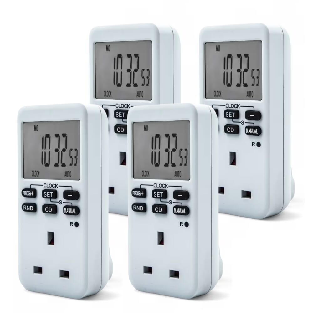 uni com easy read timer pack of 4