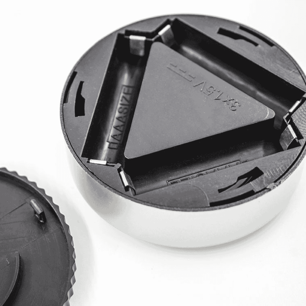 uni com push light twin pack batteries