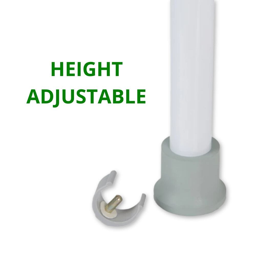 uni frame folding toilet frame height adjustable