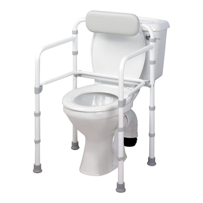 uni frame folding toilet frame