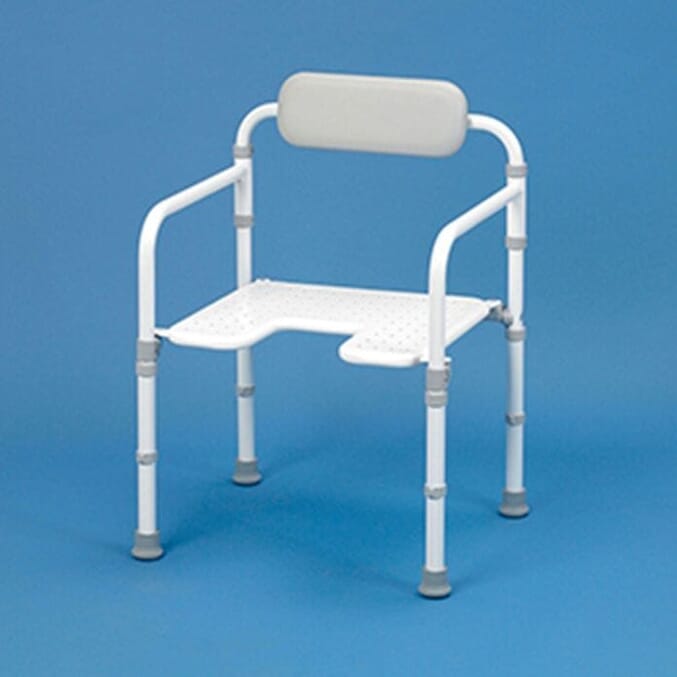 uniframe folding shower chair