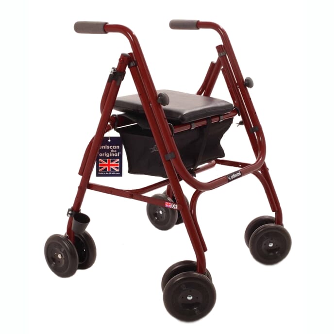 uniscan tall freeway rollator copper