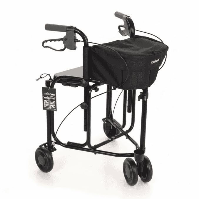 uniscan triumph rollator black