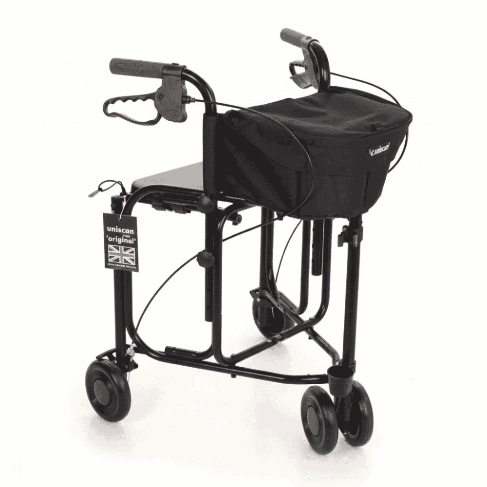 uniscan triumph rollator black