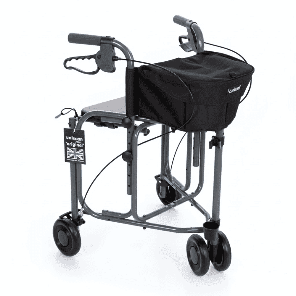uniscan triumph rollator grey