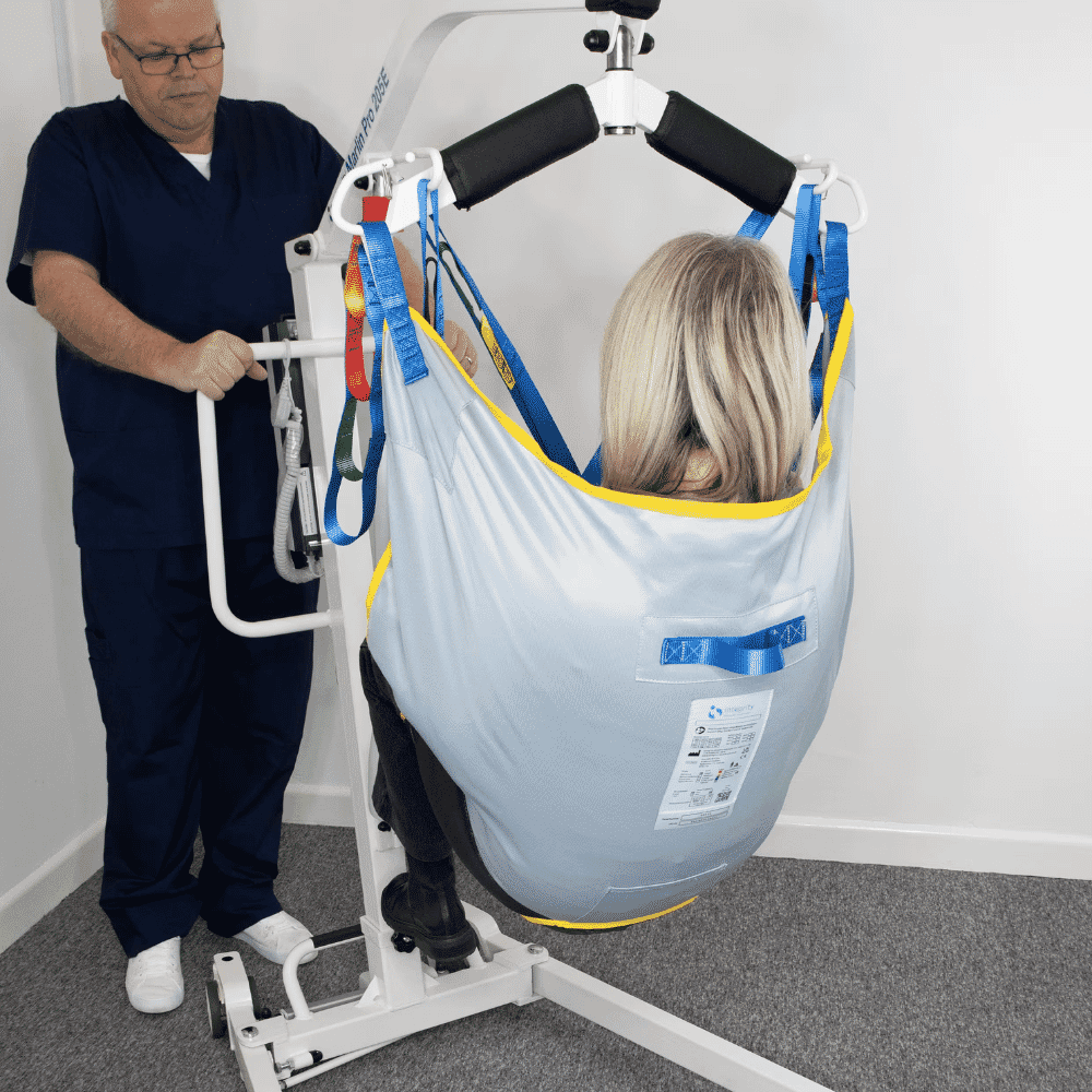 universal deluxe sling in use